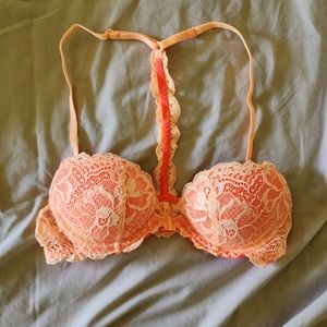 Pink by Victoria's Secret Racer back bra